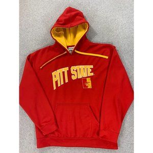 Pittsburg State Gorillas Campus Hoodie‎ Sweatshirt (Men's Large) Red